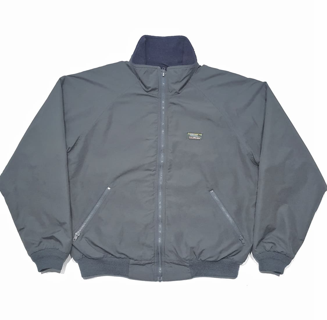 엘엘빈 90s 웜업 자켓 그레이 백패치 L (105-110) 상품이미지2