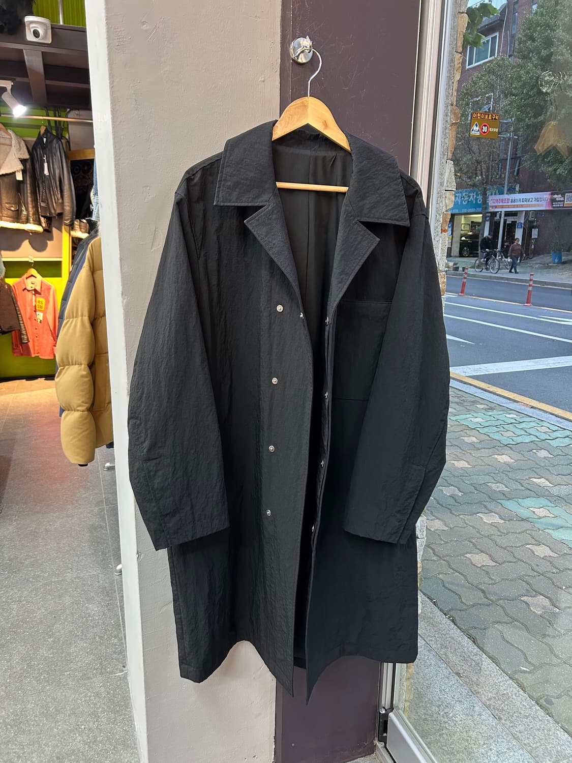 100/ 솔리드옴므 롱 코트자켓 상품이미지7