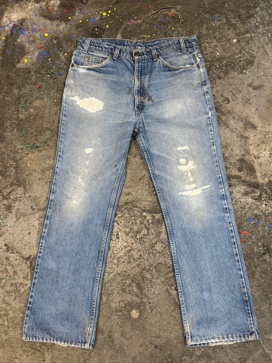 90's MADE IN USA 🇺🇸 리바이스 517 부츠컷 오렌지탭  상품이미지7