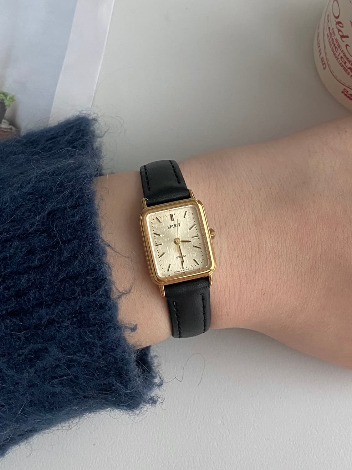 Seiko 세이코 스피릿 스퀘어 쿼츠 골드 레이디스 상품이미지6