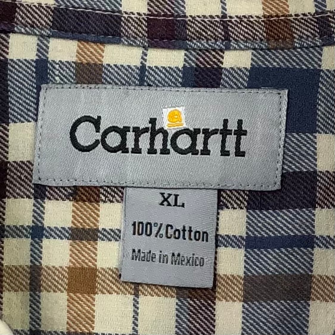 XL 칼하트 체크 남방 상품이미지3