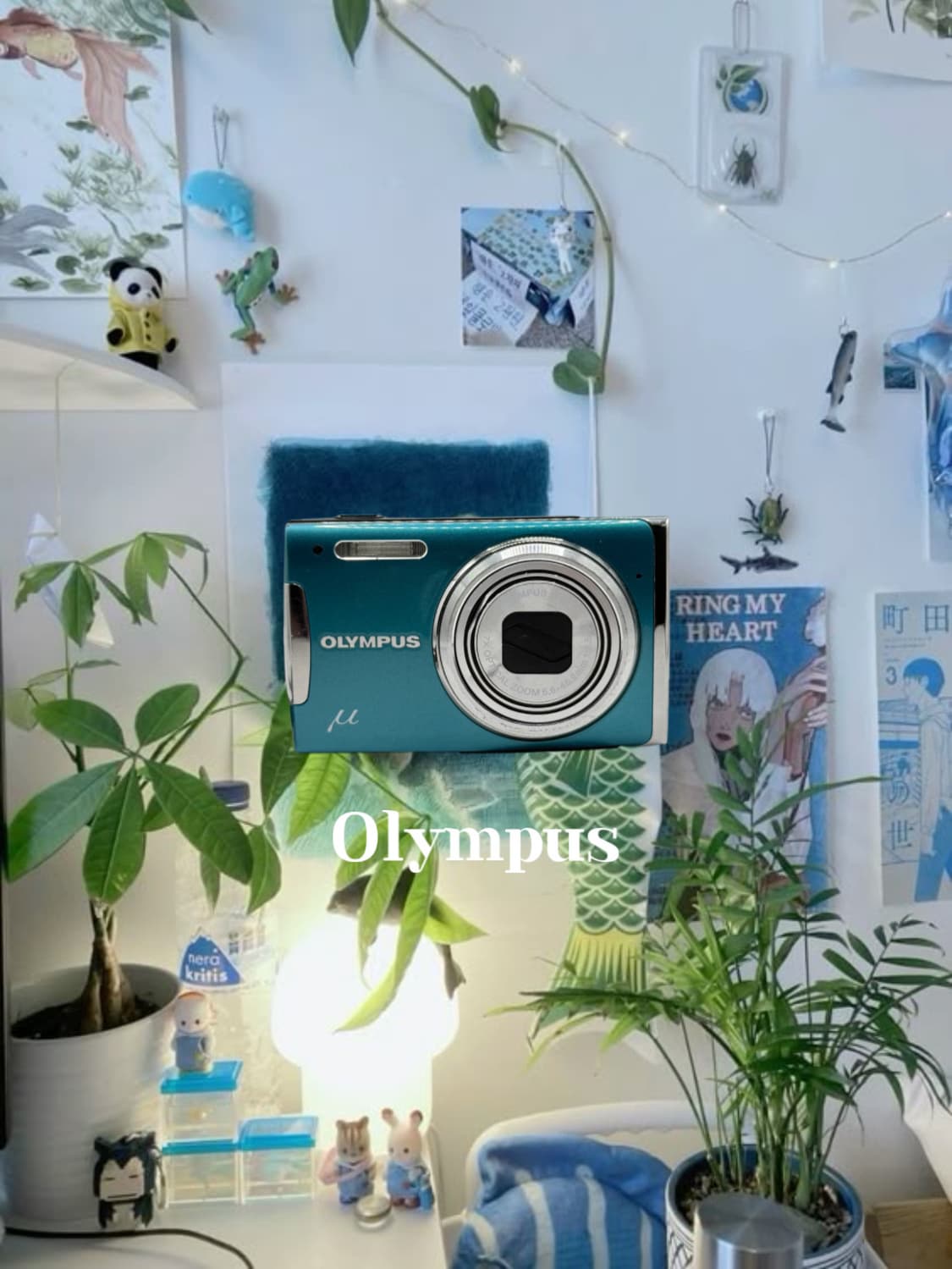 올림푸스 뮤 1060 그린 빈티지디카 디지털카메라 상품이미지1