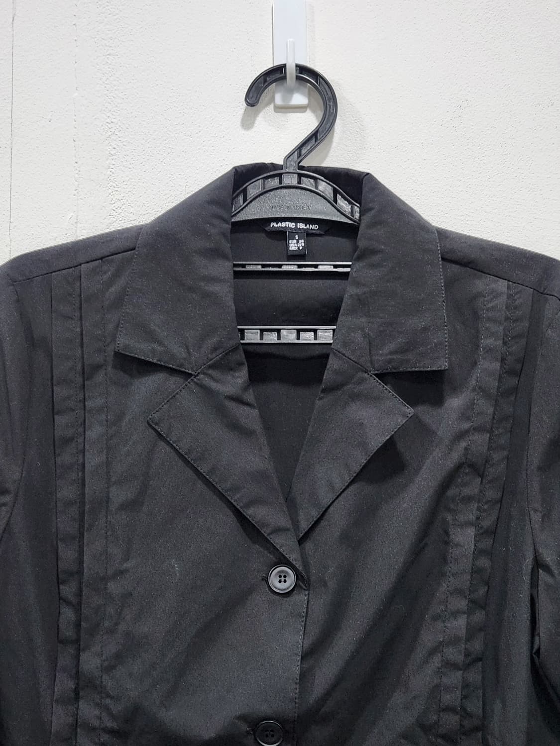 [S] 플라스틱 아일랜드 블라우스 S사이즈 상품이미지2