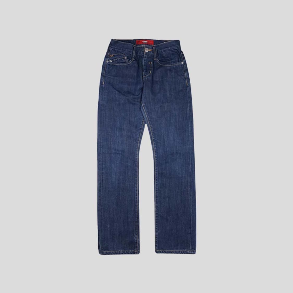 에비수 EVISU 진청 포켓 프린팅 스트레이트 데님팬츠 상품이미지3