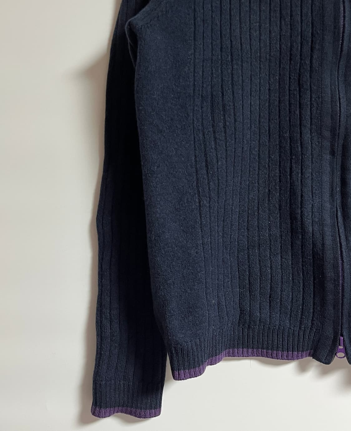 공용 라코스테 모 니트 집업 가디건 105 상품이미지3