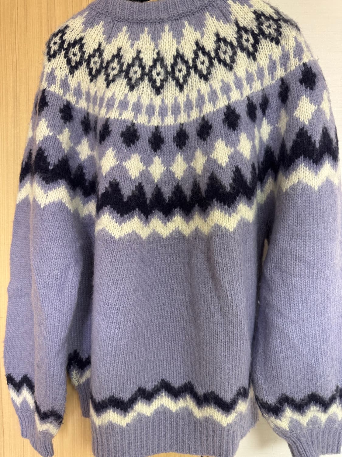 [L] 빔즈 알파카 니트 상품이미지2