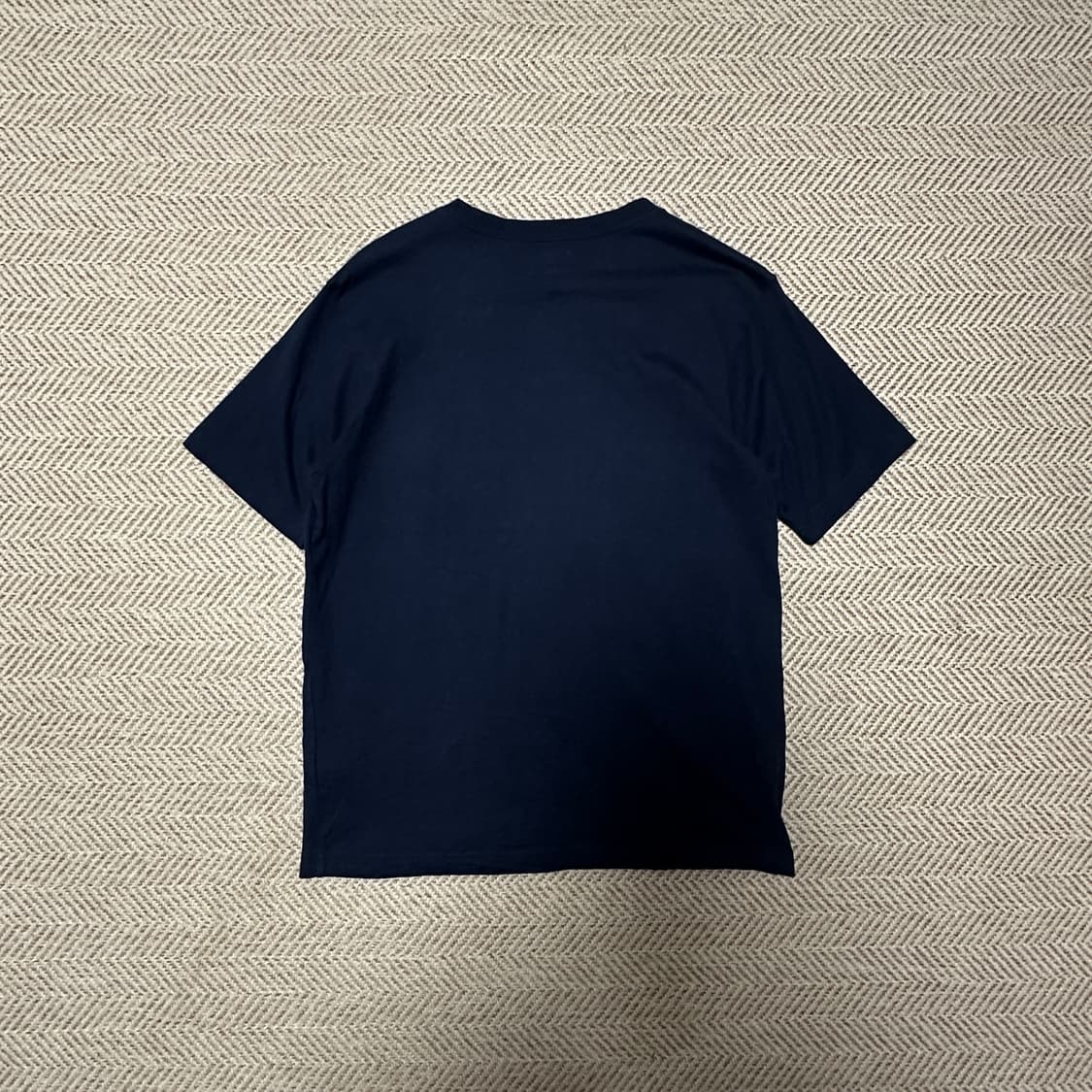 BEAMS pocket t-shirt navy 상품이미지3