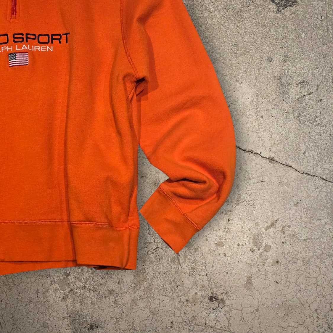90s Polo Sport Ralph Lauren 반집업 스웻셔츠 상품이미지3