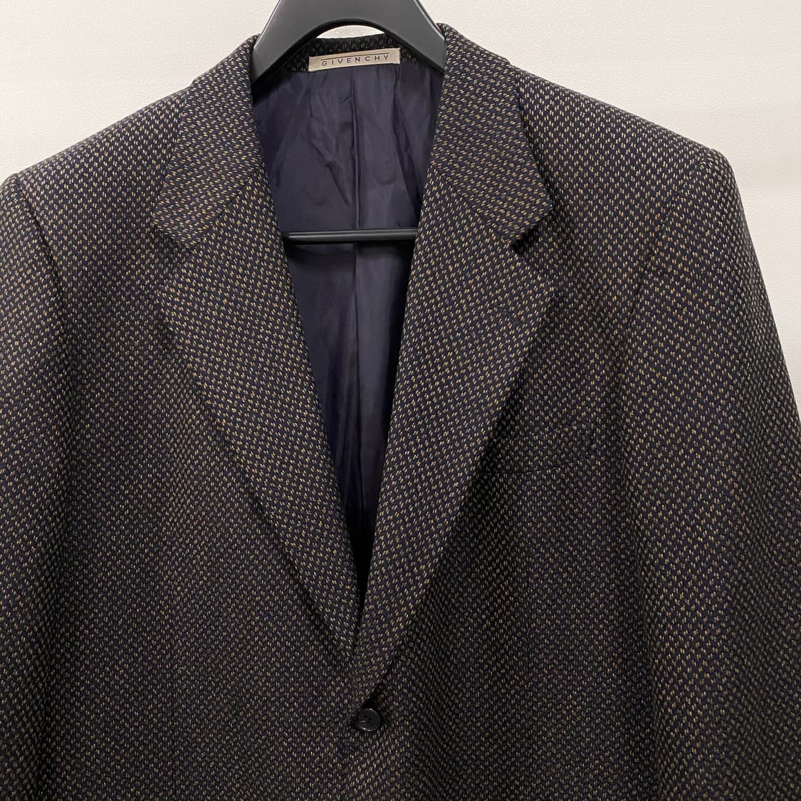 지방시 울 캐시미어 패턴 싱글 블레이저 상품이미지3