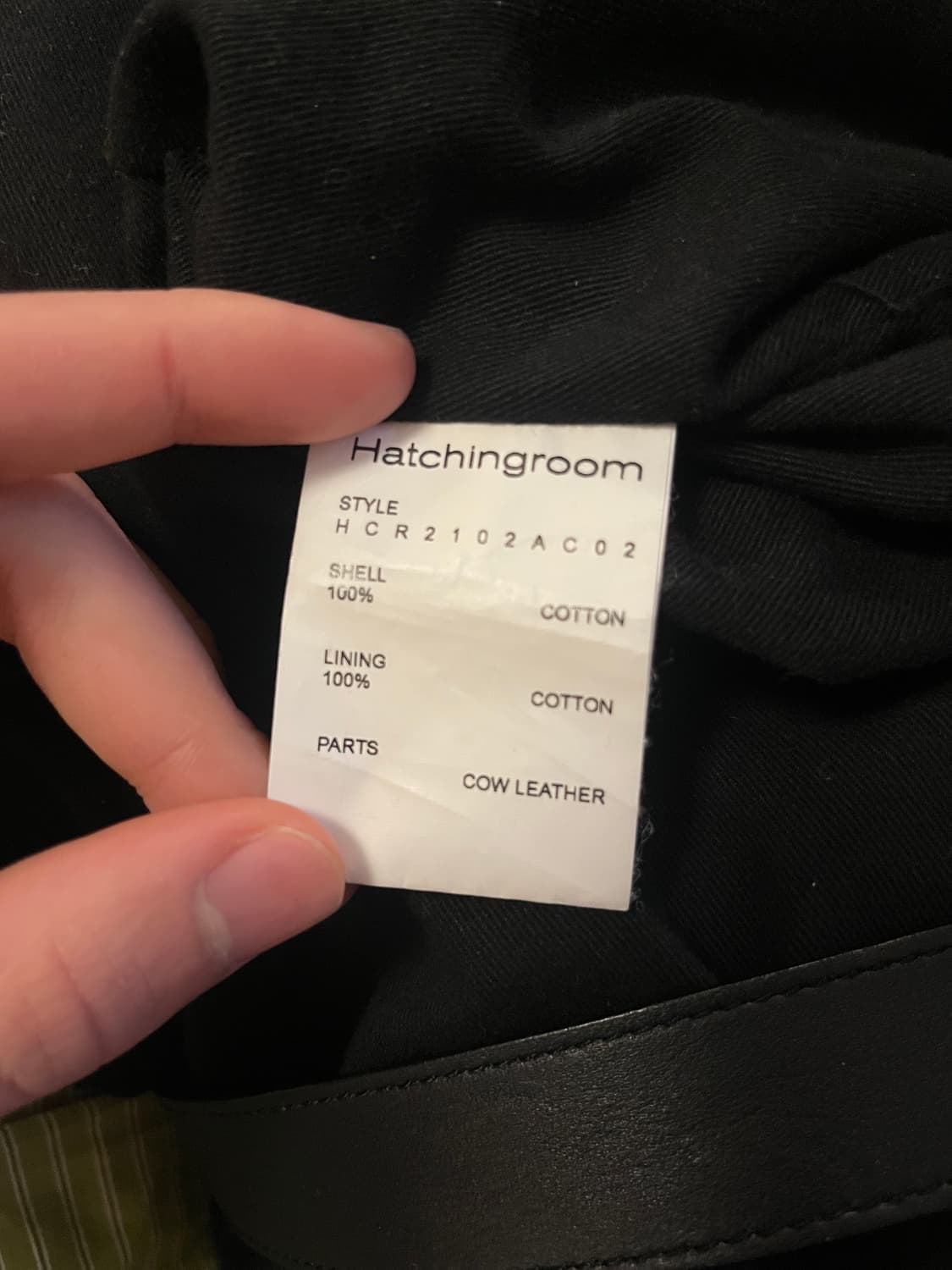 [os] 해칭룸 벨트백 블랙 상품이미지7