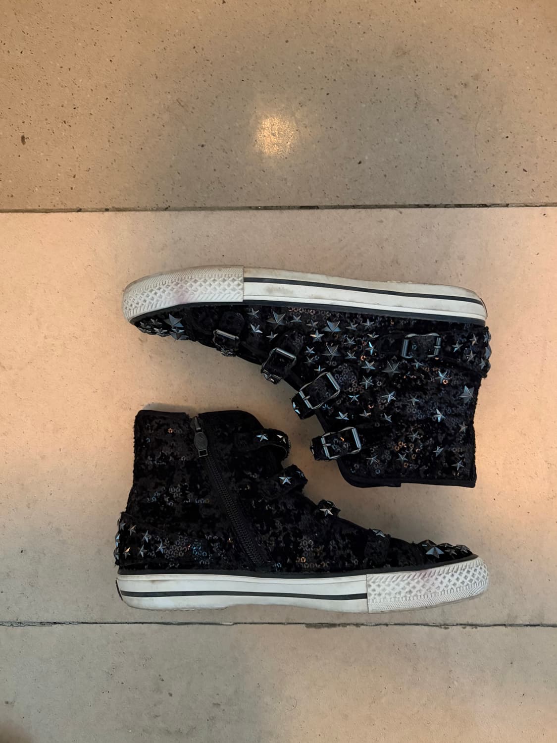 아쉬 스터드 벨크로 하이탑 상품이미지1