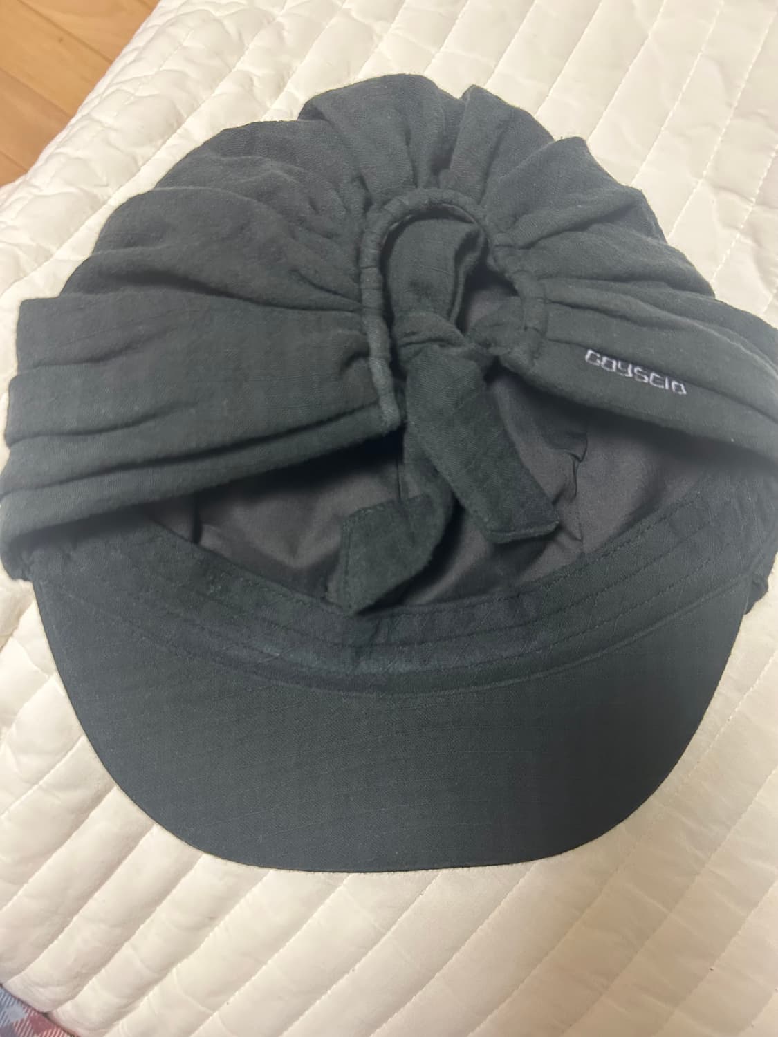 코이세이오 노트 셔링 캡 블랙 상품이미지3