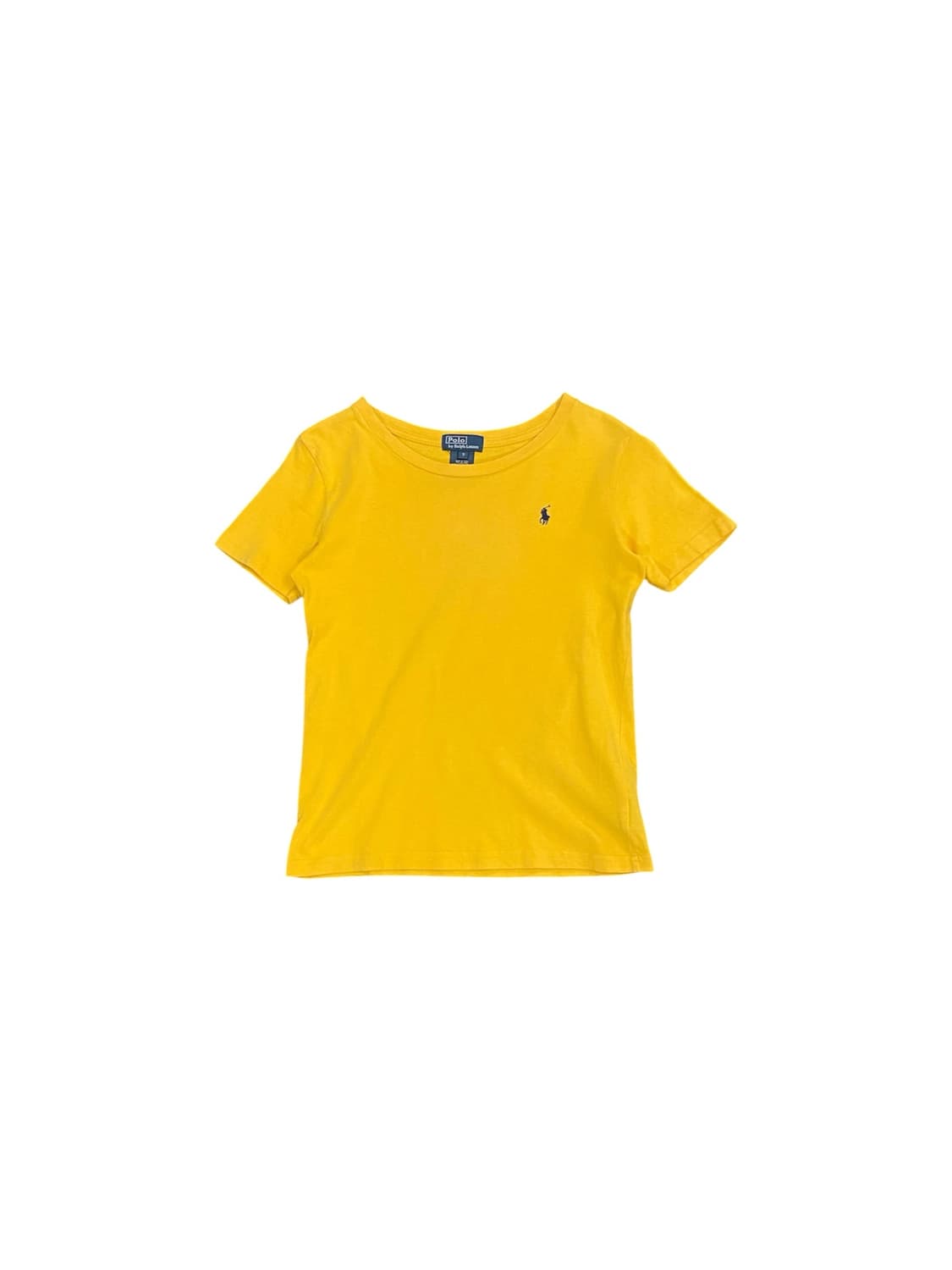 Polo Ralph Lauren 옐로우 베이직 자수 베이비 티셔츠 상품이미지1