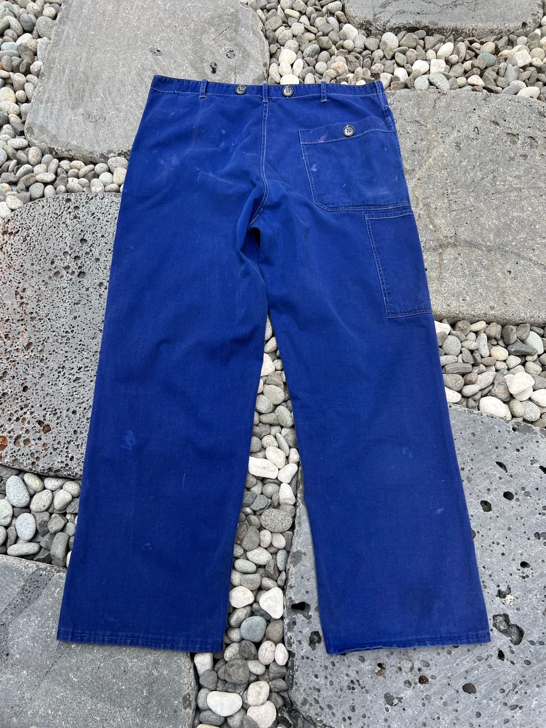 (34인치) OLD VINTAGE FADED BLUE 프렌치워크팬츠 상품이미지2