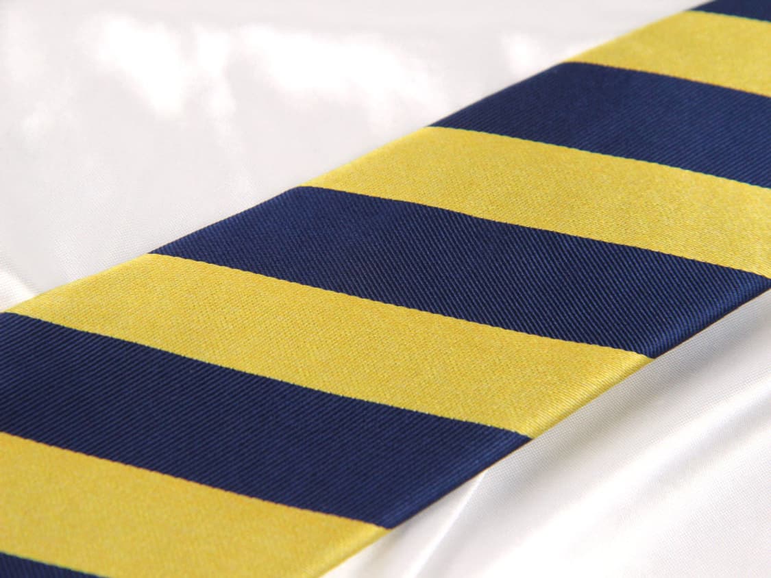 메트로시티 8cm 미사용 A+등급 프레피룩 스트라이프 남자 명품 넥타이 상품이미지5