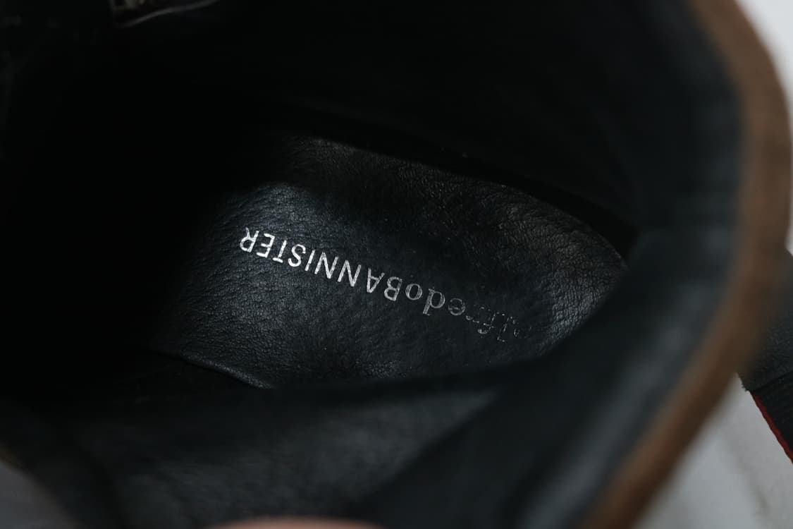 알프레도 바니스터 빈티지 브라운 스웨이드 레이스업 지퍼 부츠 (41) 상품이미지7