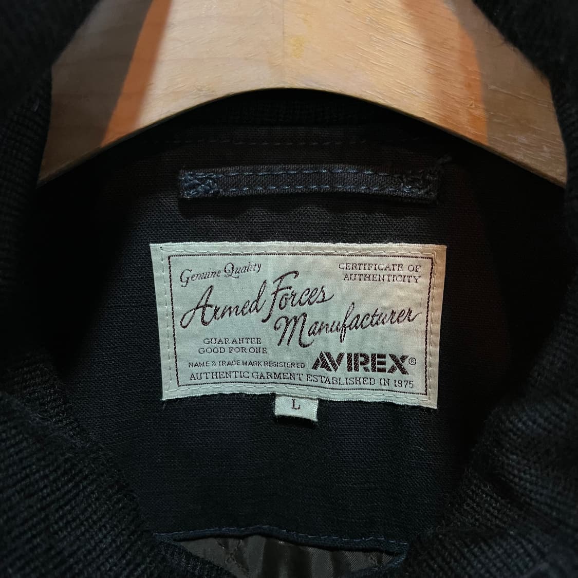 아비렉스 코튼 플라이트 자켓 상품이미지6