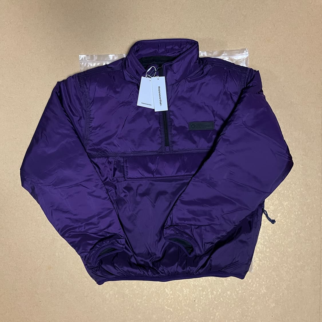 디스이즈네버댓 Nylon Insulated Pullover Purple 상품이미지2