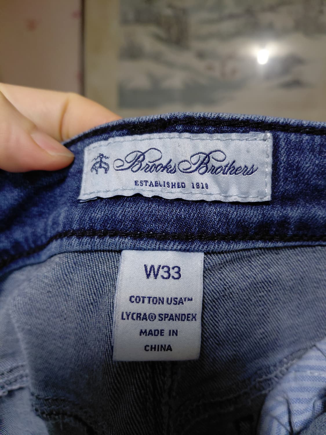 [브룩스브라더스]데님 청바지 33사이즈 상품이미지5