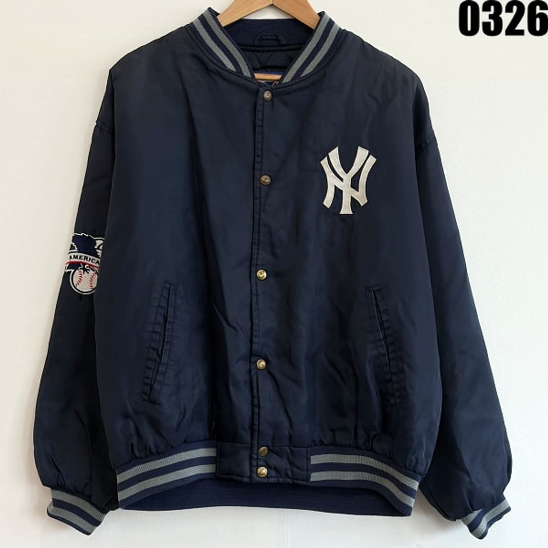 로고 애슬레틱 MLB 뉴욕 양키스 스타디움 자켓 XL 0326 상품이미지1