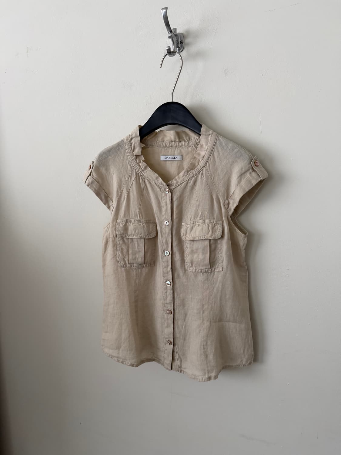 Marella Linen Blouse 상품이미지2