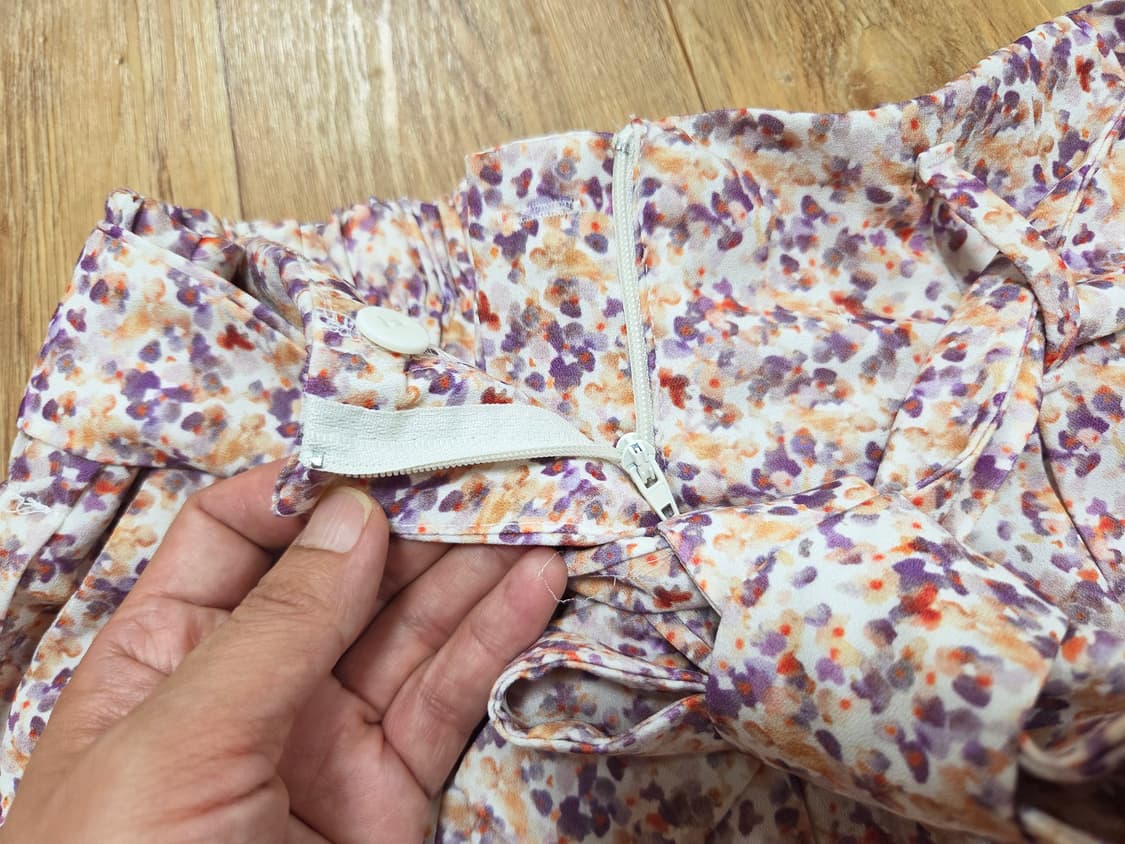 자라(zara) 플라워 벨티드 반바지 55 새상품 상품이미지5