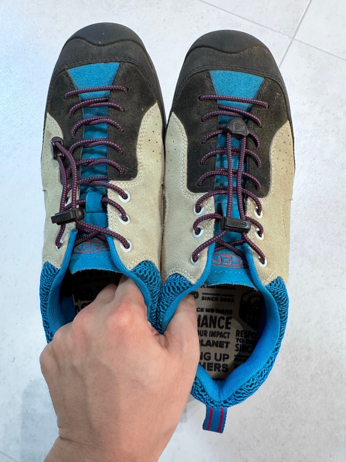 (중고/285) 킨 재스퍼 블루 285 상품이미지2