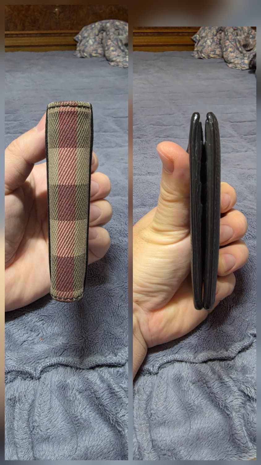 (정품) 버버리 하우스체크 반지갑/40397371/개인/팝니다. 상품이미지7