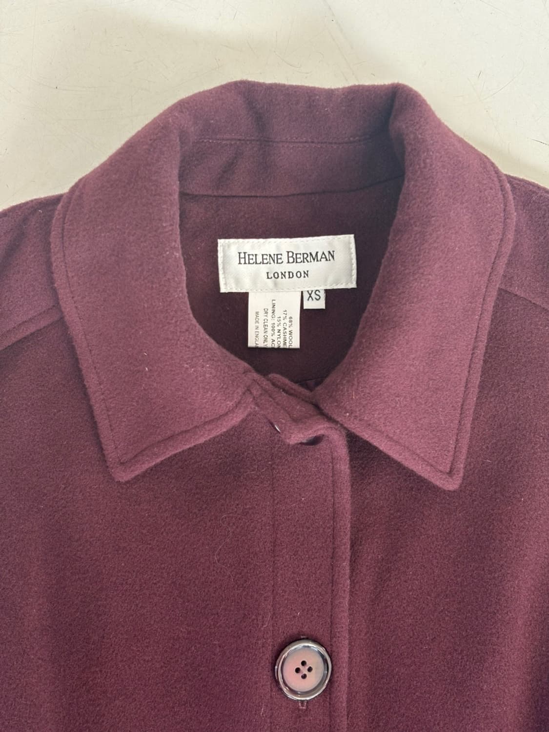 Helene Berman Cashmere Cape Coat 상품이미지4