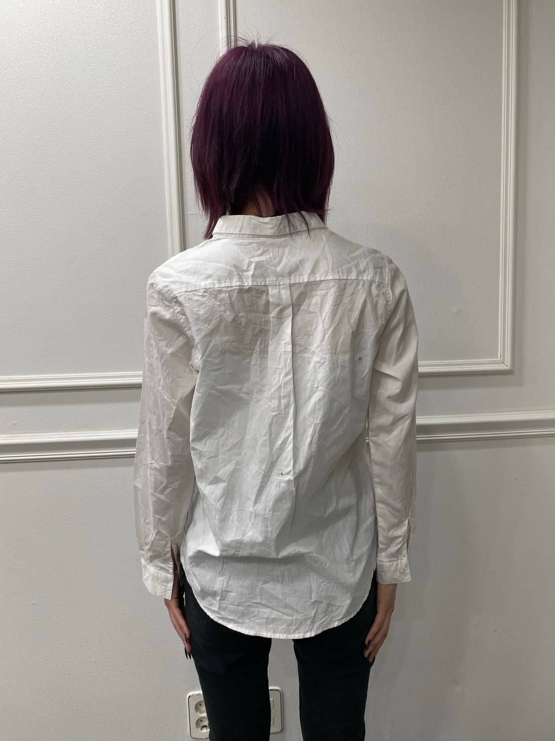 [Cutie Blonde]Minimal White Shirts 상품이미지6