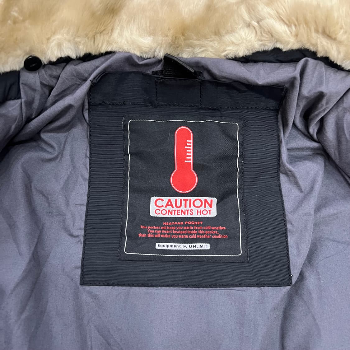 XL) 언리밋 카라퍼 패딩자켓 점퍼 상품이미지6