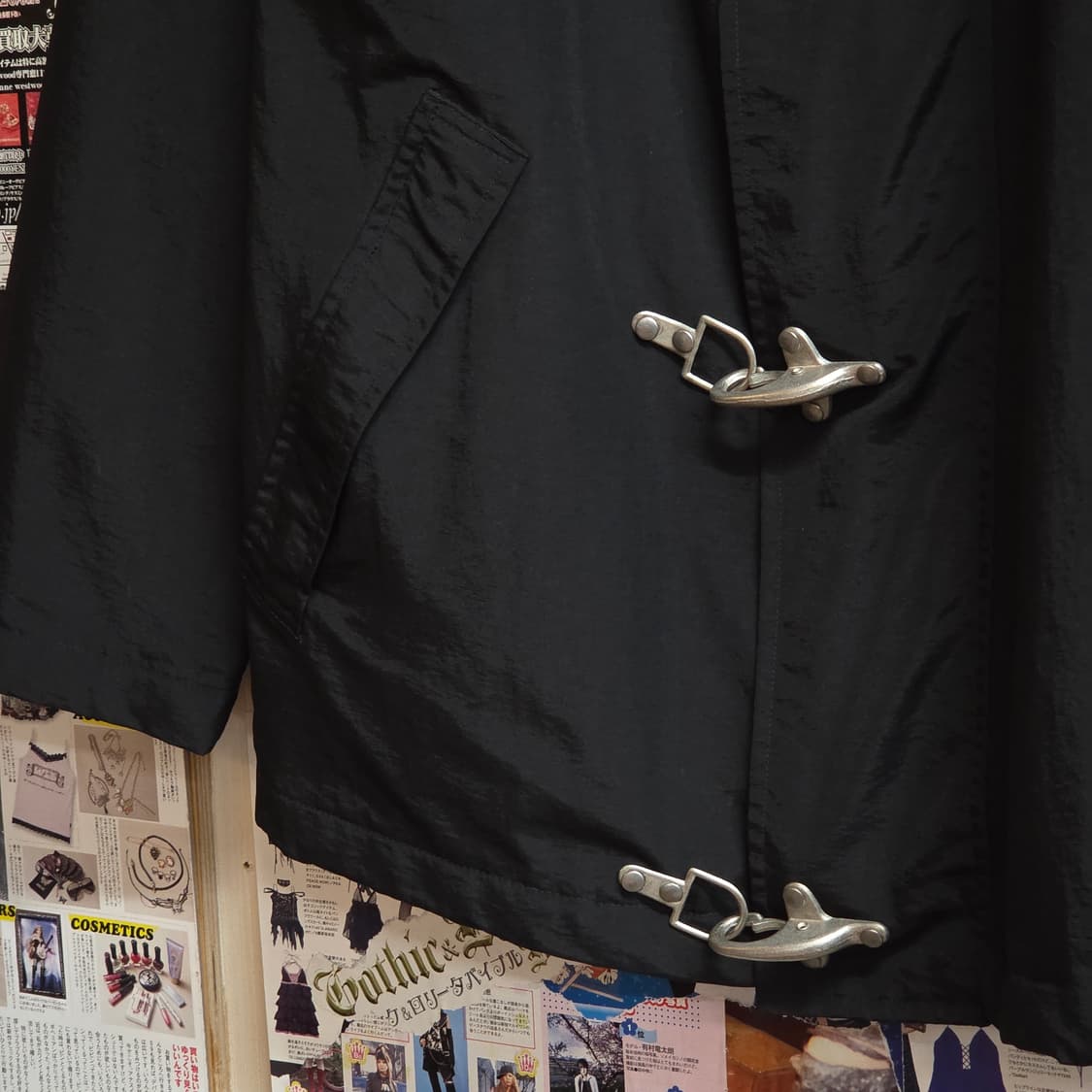 빈티지 파이어맨 버클 바람막이 자켓 상품이미지5