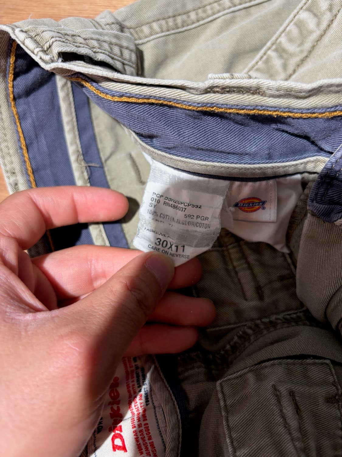 30) Dickies 로고 패치 카고 버뮤다 쇼츠 상품이미지8