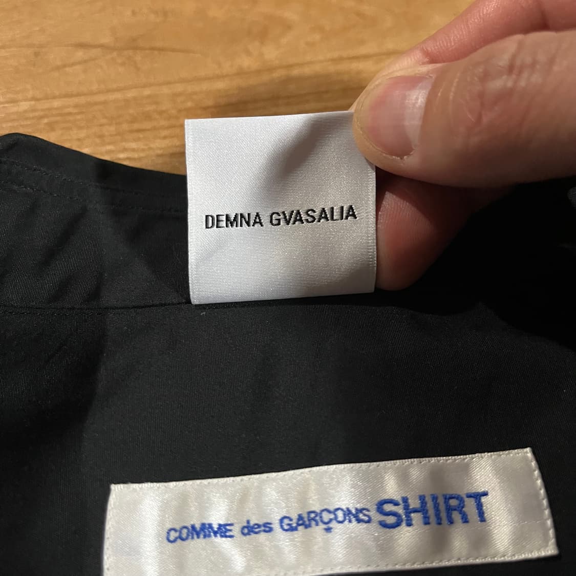 [110] 꼼데가르송x베트멍 오버셔츠 상품이미지5