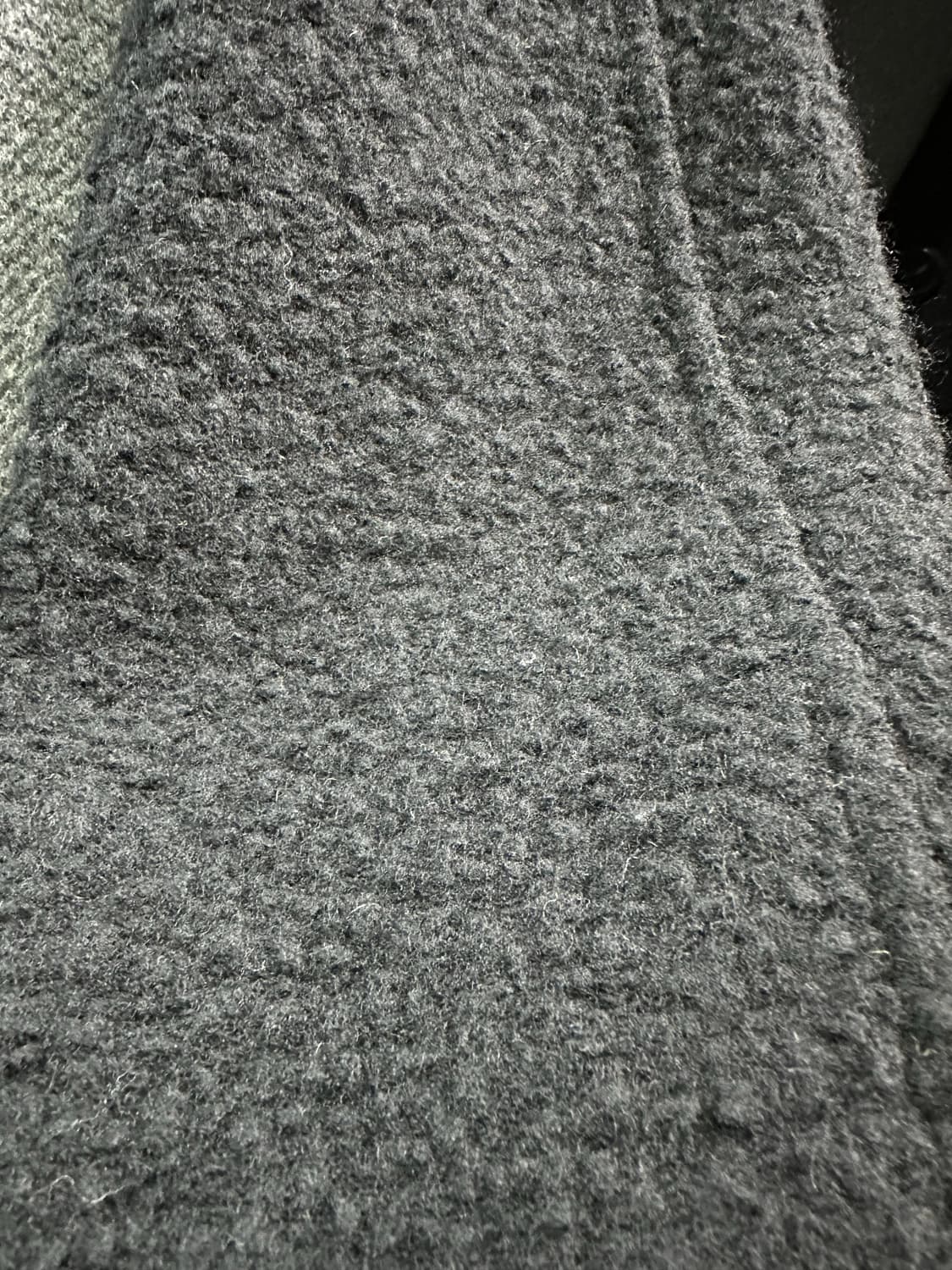 누아클레 울 부클 발마칸 코트 블랙  상품이미지2