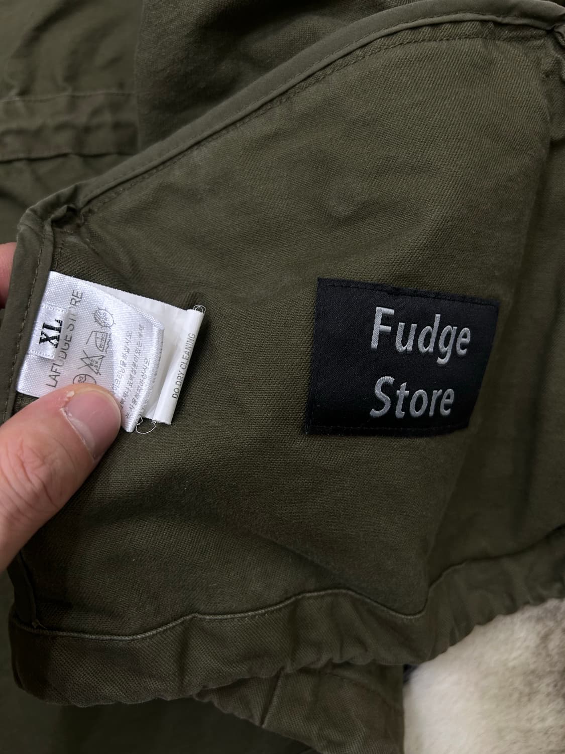 [XL]라퍼지스토어 M-1965 숏 피쉬테일/카키 상품이미지5