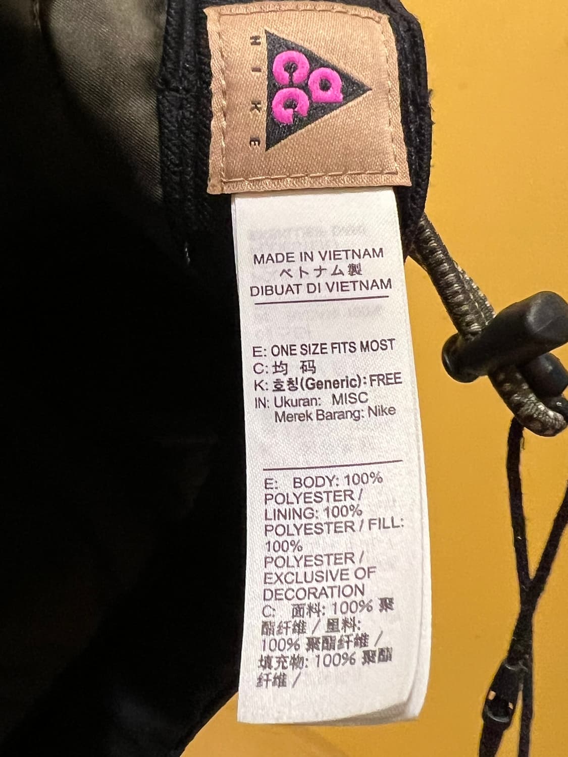 [OS] 나이키 ACG AW84 패디드 캡 카고 카키 상품이미지6