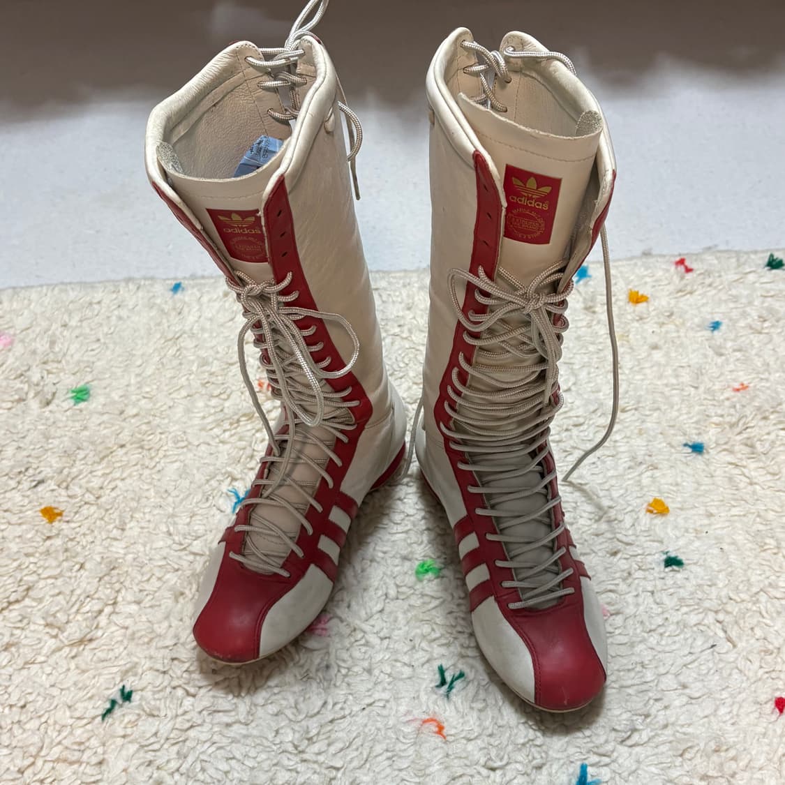 Y2k 04년도 제작 아디다스 오리지널 복싱 부츠 빈티지 240 상품이미지10