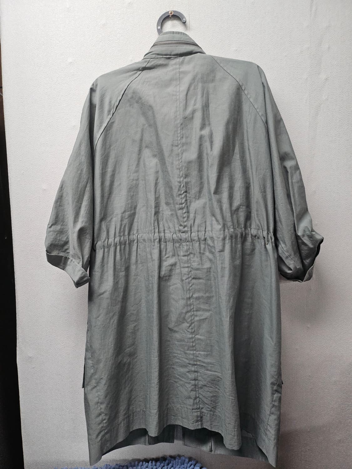 데미안  숏 야상 점퍼 허리 스트링 아우터 free 상품이미지5