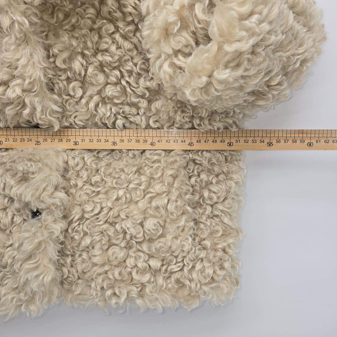 뽀글이 숏 자켓 아이보리 상품이미지4