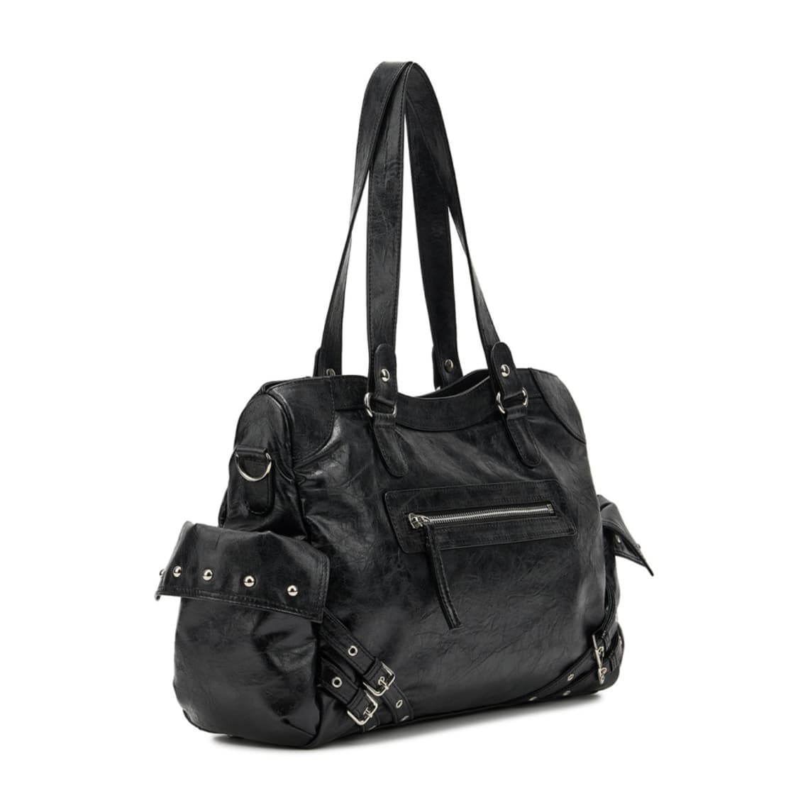 다이닛 스터드 포켓 빅 백 인 블랙 상품이미지2