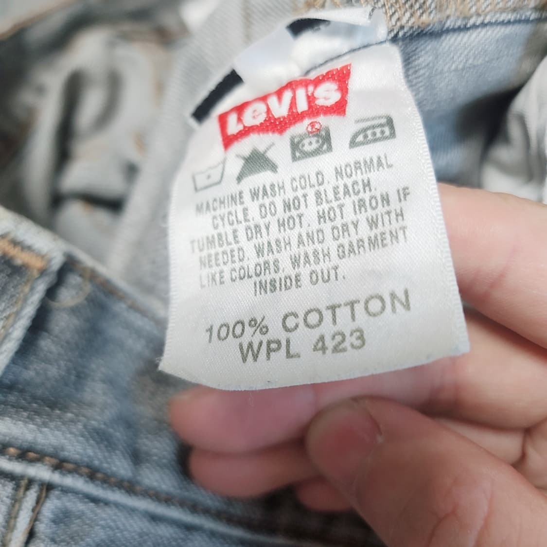 [33] 리바이스 USA 501 흑청바지 블랙진 상품이미지5