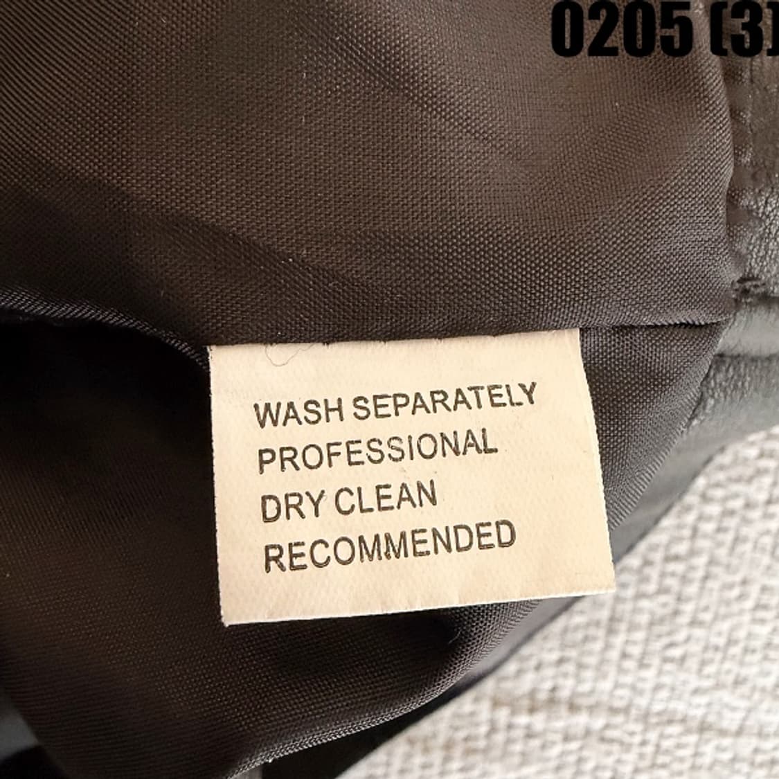 [실측확인] 빈티지 여성 크롭 인조 가죽 자켓 0205(3) 상품이미지4