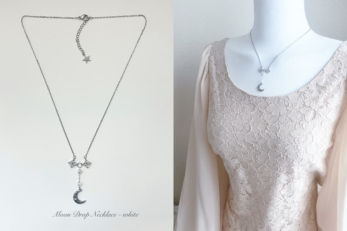 Mood Drop Necklace 달 드롭 써지컬 목걸이 상품이미지7