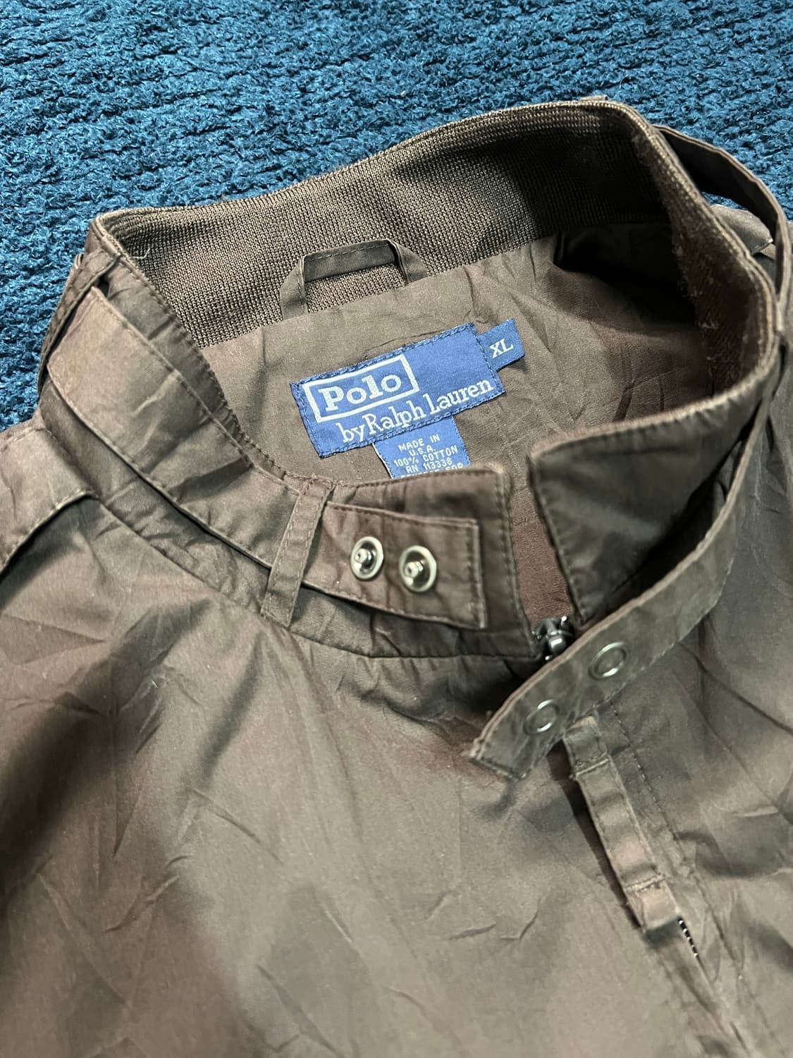 폴로 나일론 자켓 (브라운) 상품이미지3