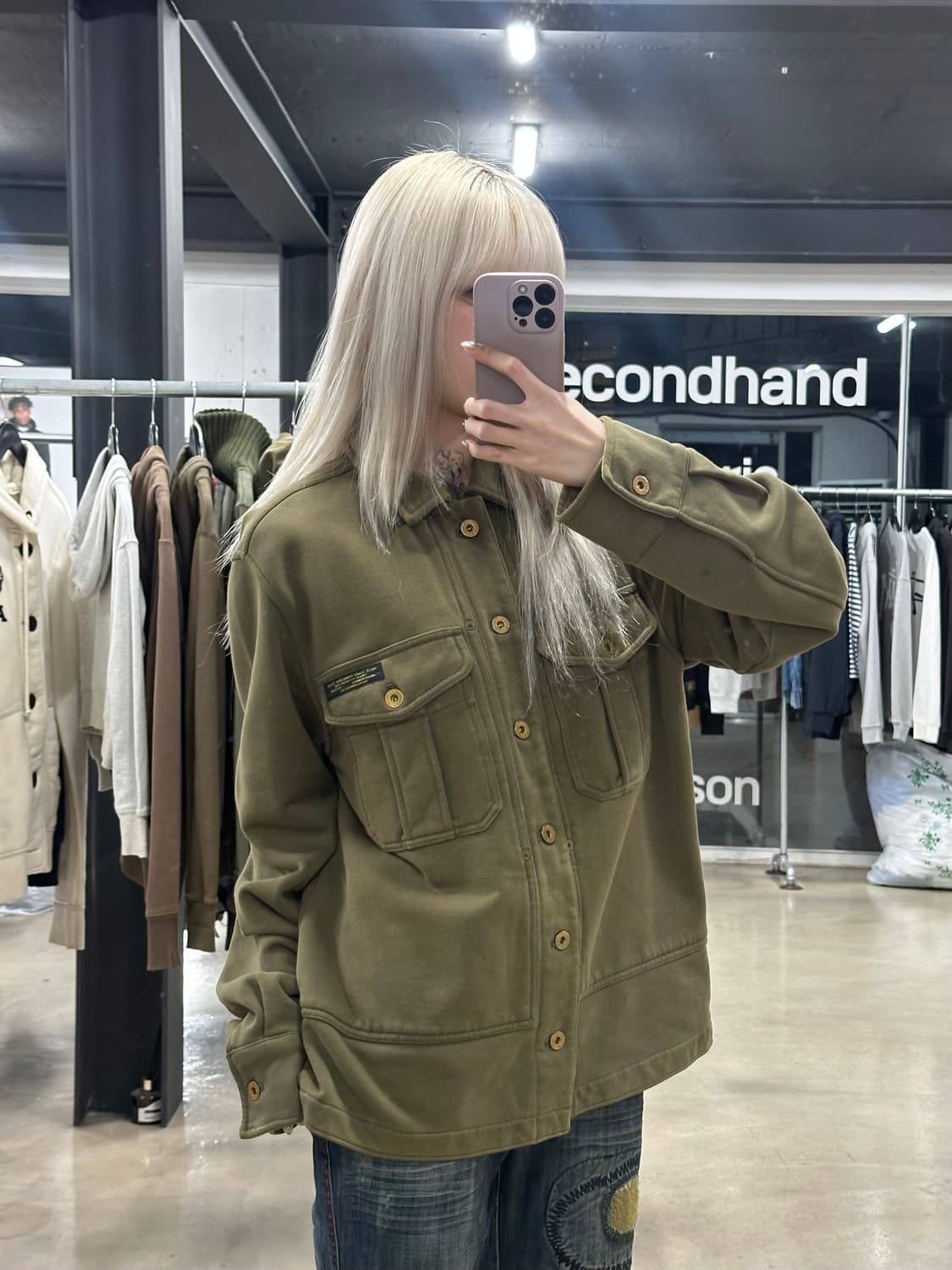 폴로 진스 컴퍼니 코튼 유틸리티 트리커 자켓 상품이미지1