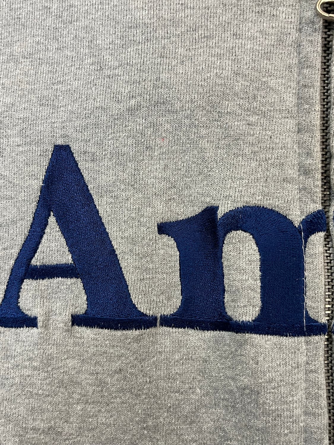 아메스 월드와이드 투웨이 후드집업 그레이 M #csz1877 상품이미지6