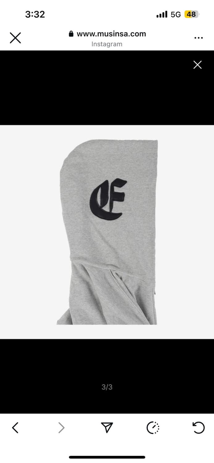 [ERTR X 니들] 후드집업 그레이M 상품이미지3