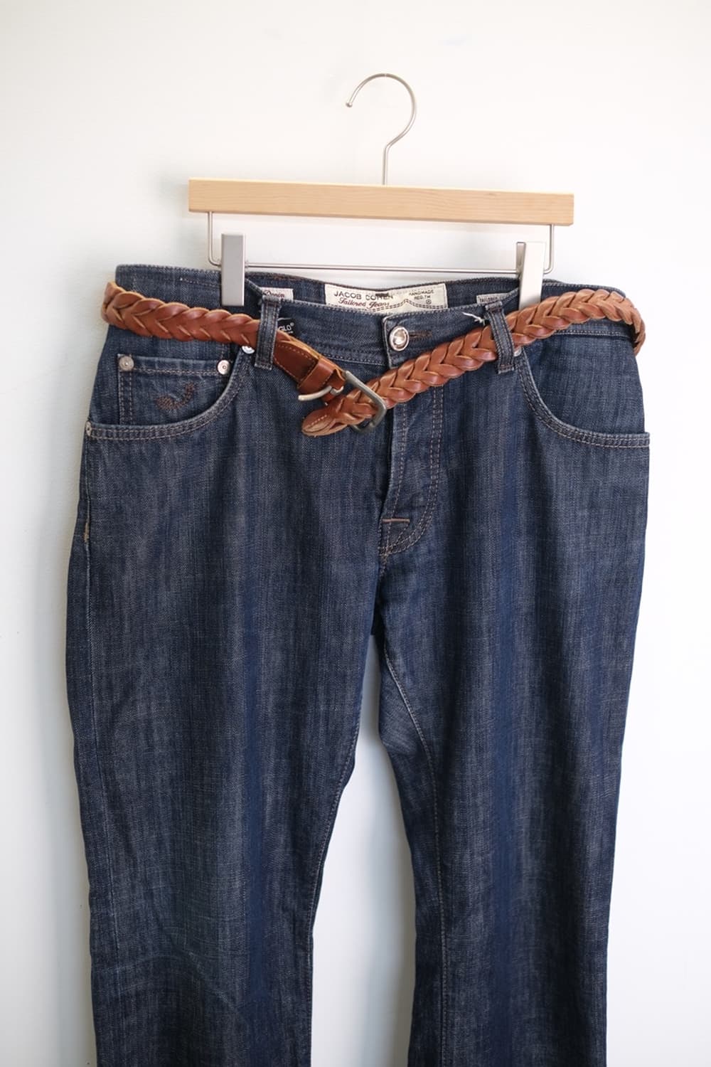 ANGLO 꽈배기 레더 벨트 상품이미지7