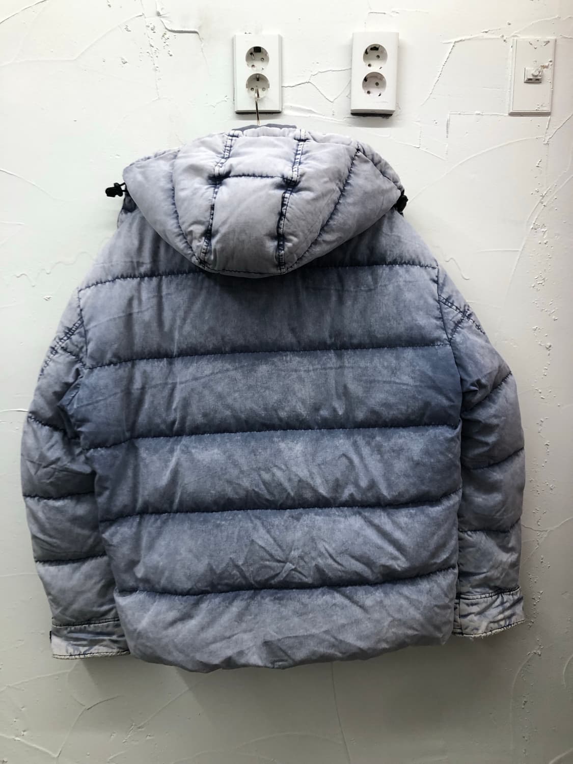 디젤 아이스 워싱 데님 패딩 상품이미지2